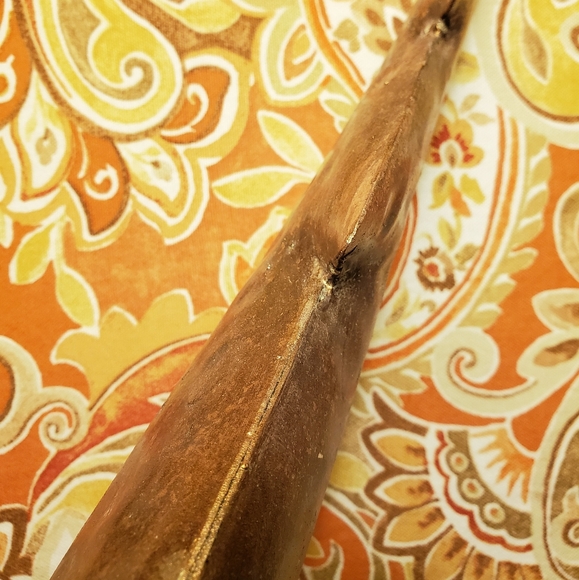 Rustic Metal Shabby Chic Mini Bronze Christmas Tree Home Decor Holiday Accent - Picture 7 of 15